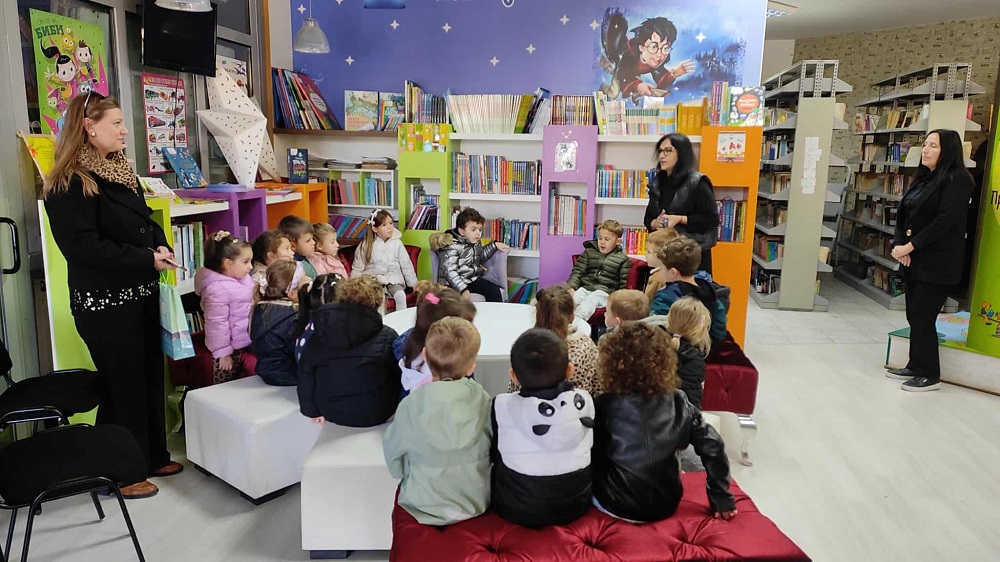 Одбележување на “Месец на книгата”-објект Развигорче