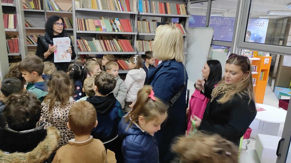 Одбележување на “Месец на книгата”-објект Развигорче
