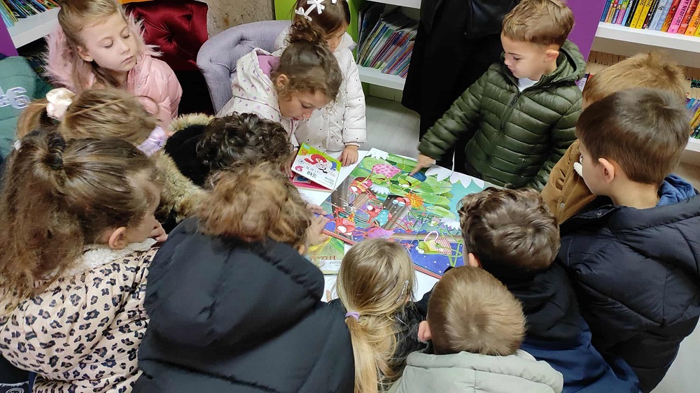 Одбележување на “Месец на книгата”-објект Развигорче