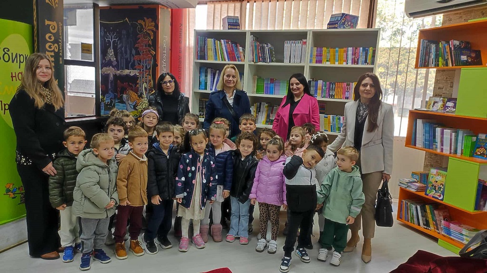 Одбележување на “Месец на книгата”-објект Развигорче