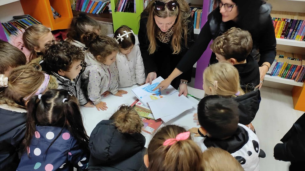 Одбележување на “Месец на книгата”-објект Развигорче