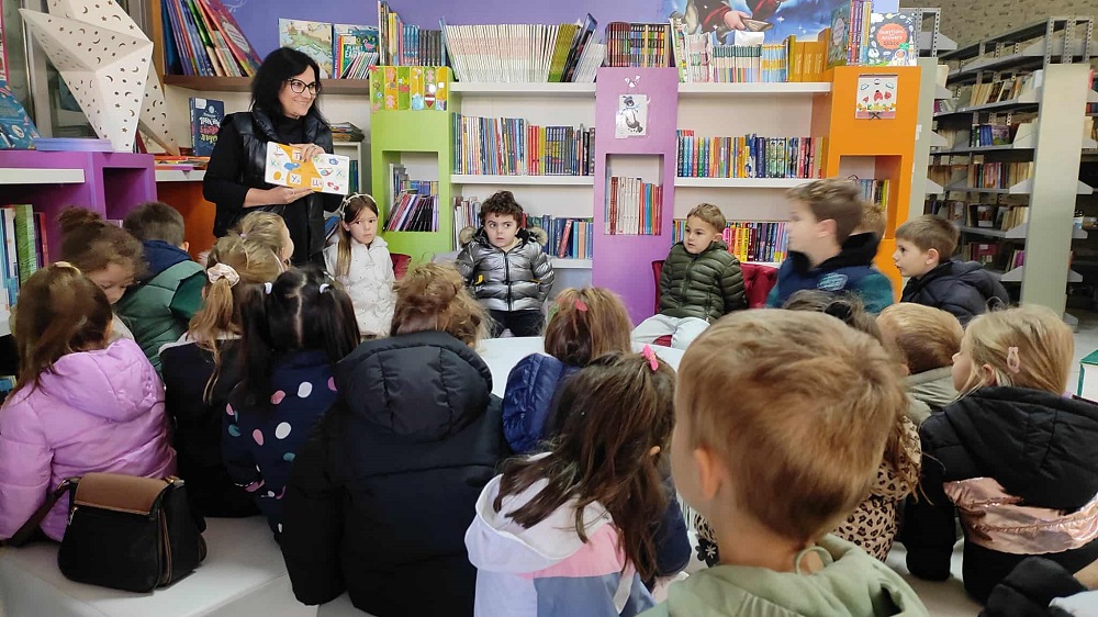 Одбележување на “Месец на книгата”-објект Развигорче