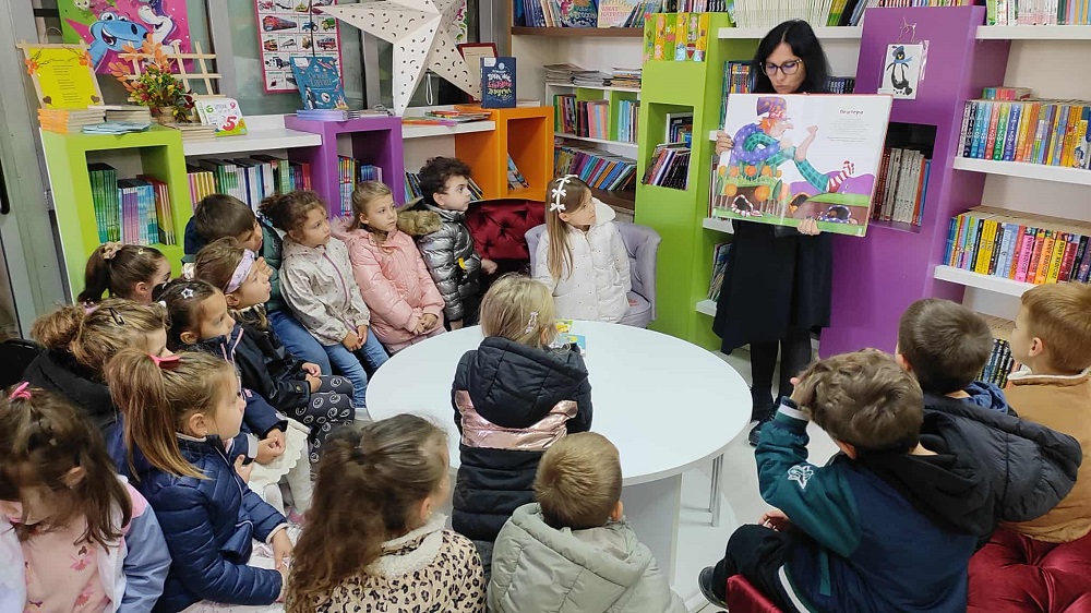 Одбележување на “Месец на книгата”-објект Развигорче