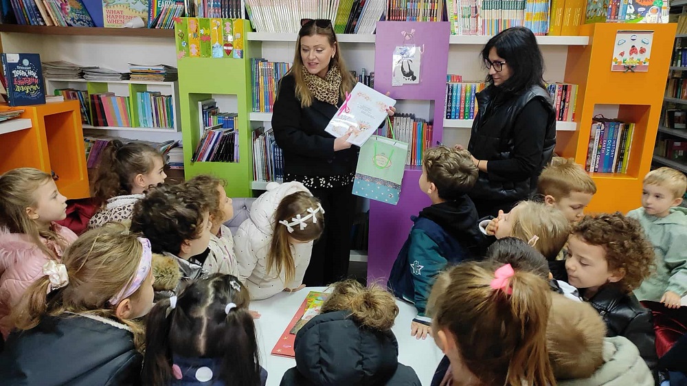 Одбележување на “Месец на книгата”-објект Развигорче